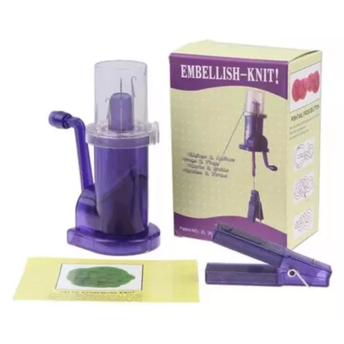 GENERICO - Herramienta Tejido Rápido Tricotín Cordón De Estambre