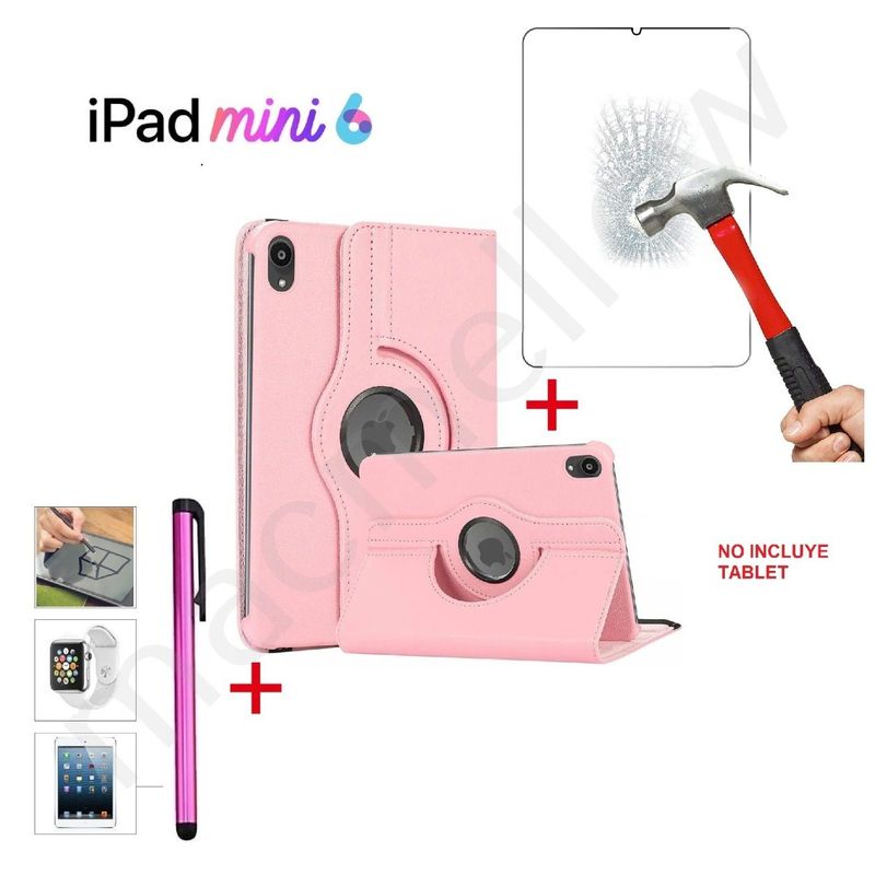 GENERICO - Funda + Mica + Lapiz para iPad Mini 6 8.3" A2567 A2568 A2569 Protector