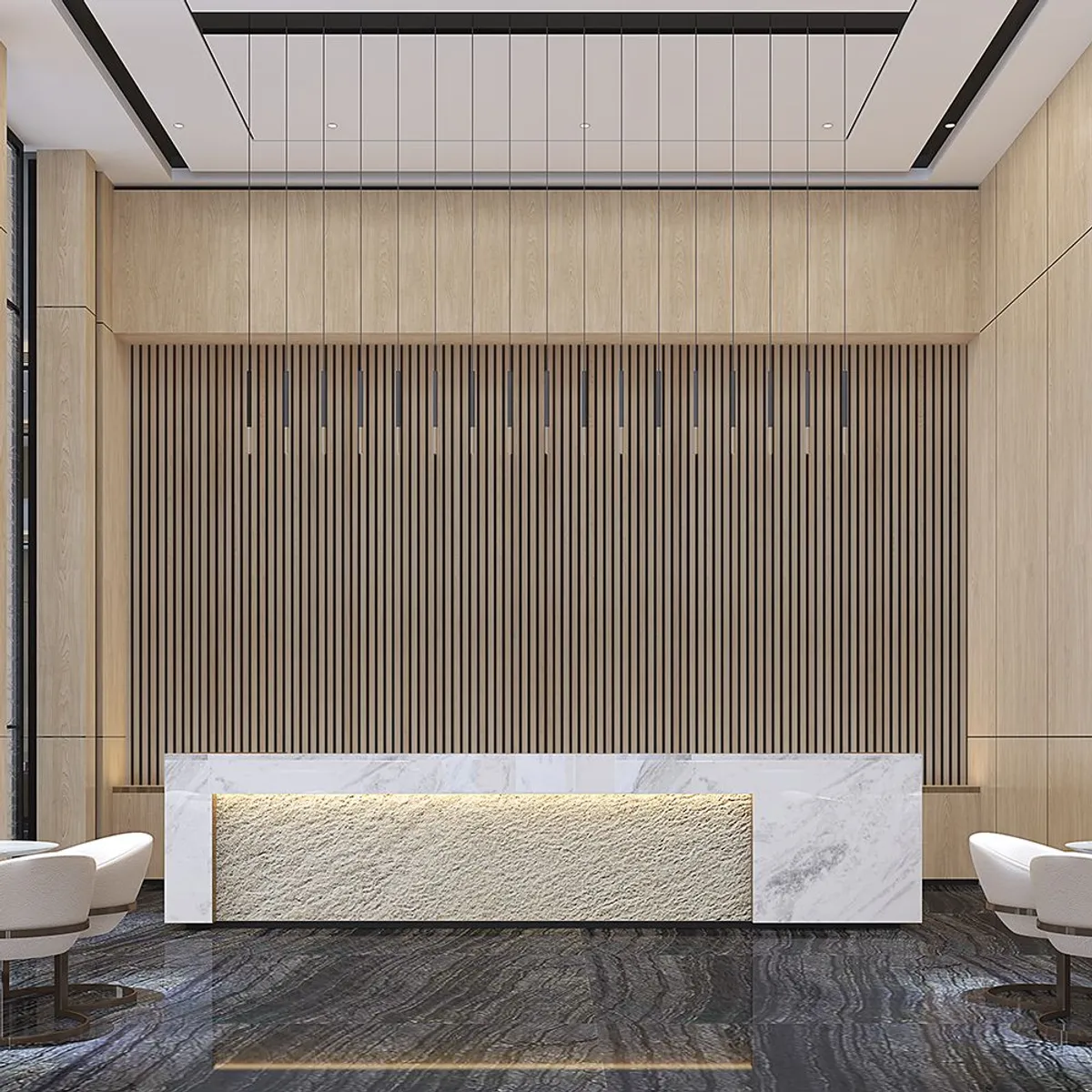 DECORPLAS - Wall Panel Wpc Por Unidad Color Carvalo Para Decoracion