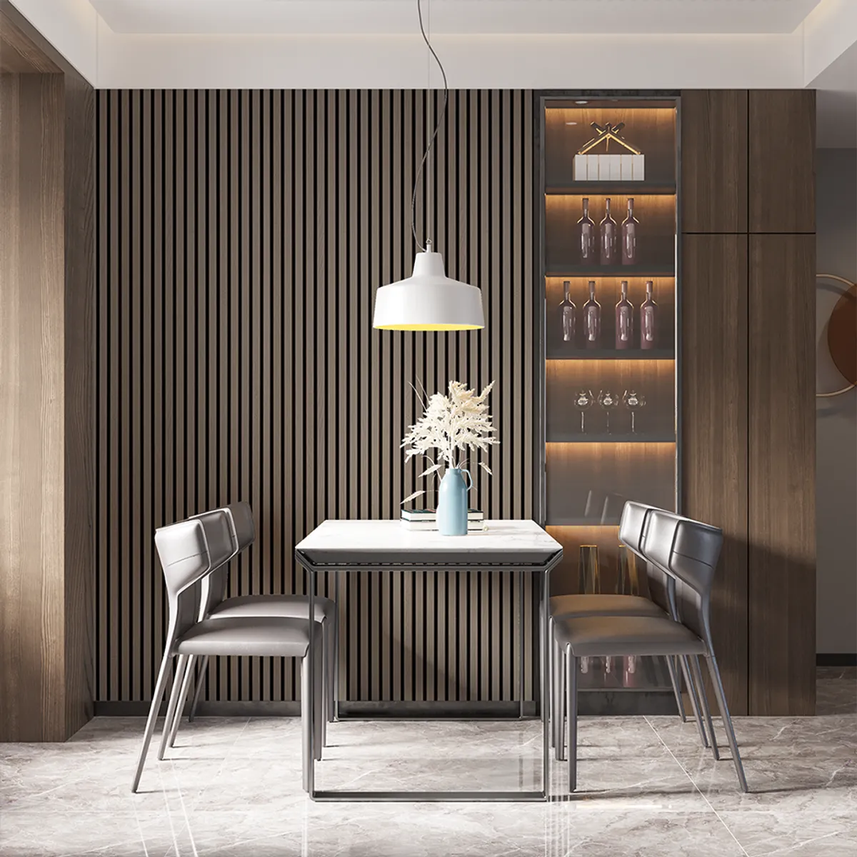 DECORPLAS - Wall Panel Wpc Por Unidad Color Coñac Para Decoracion