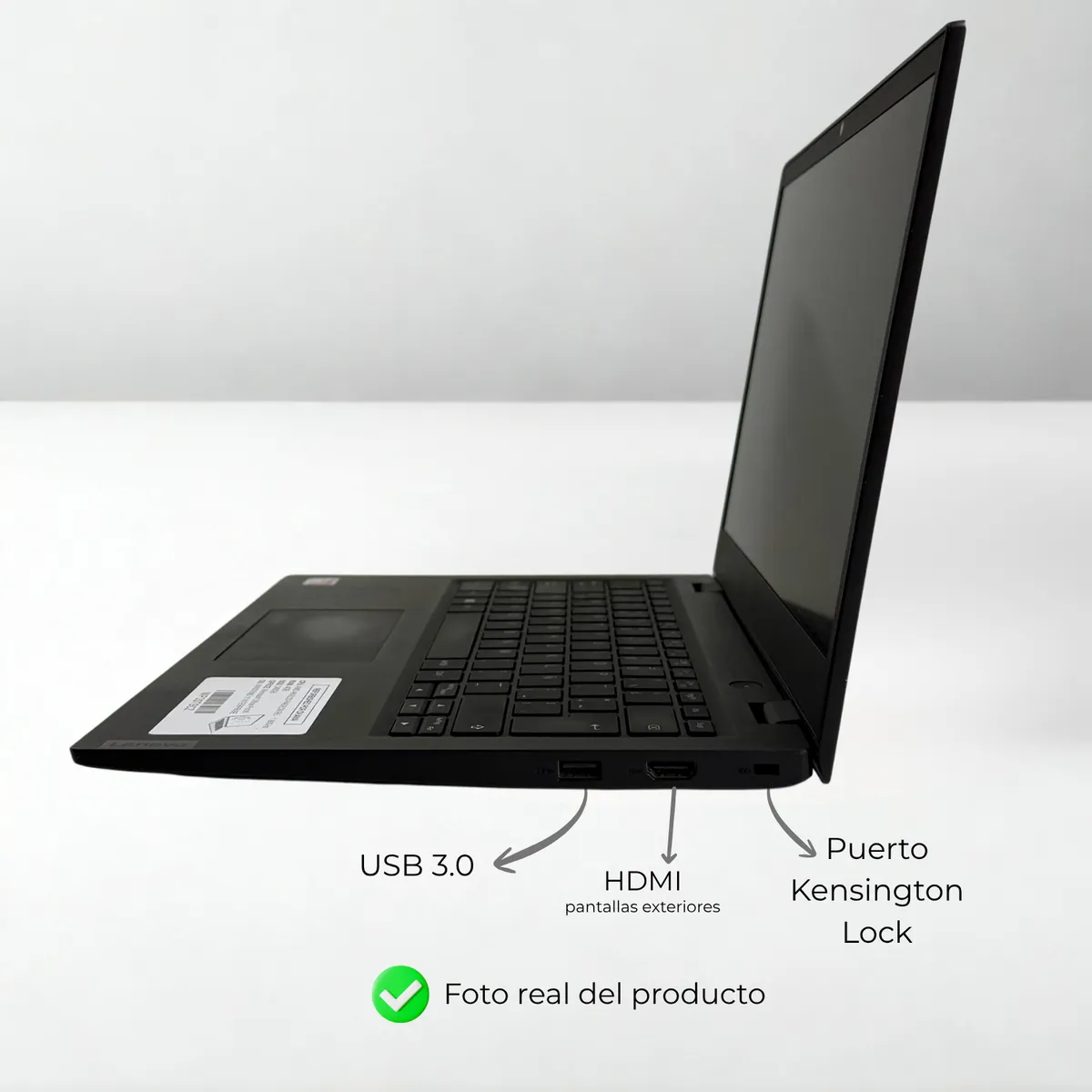 LENOVO - Laptop Lenovo 14W AMD A6-9220C 4GB 250GB SSD 14 W11 Reacondicionada
