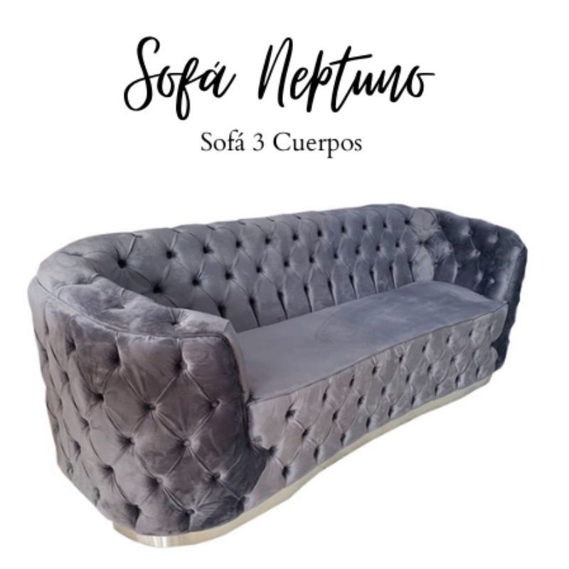 GENERICO - Sofá Neptuno 3 Cuerpos