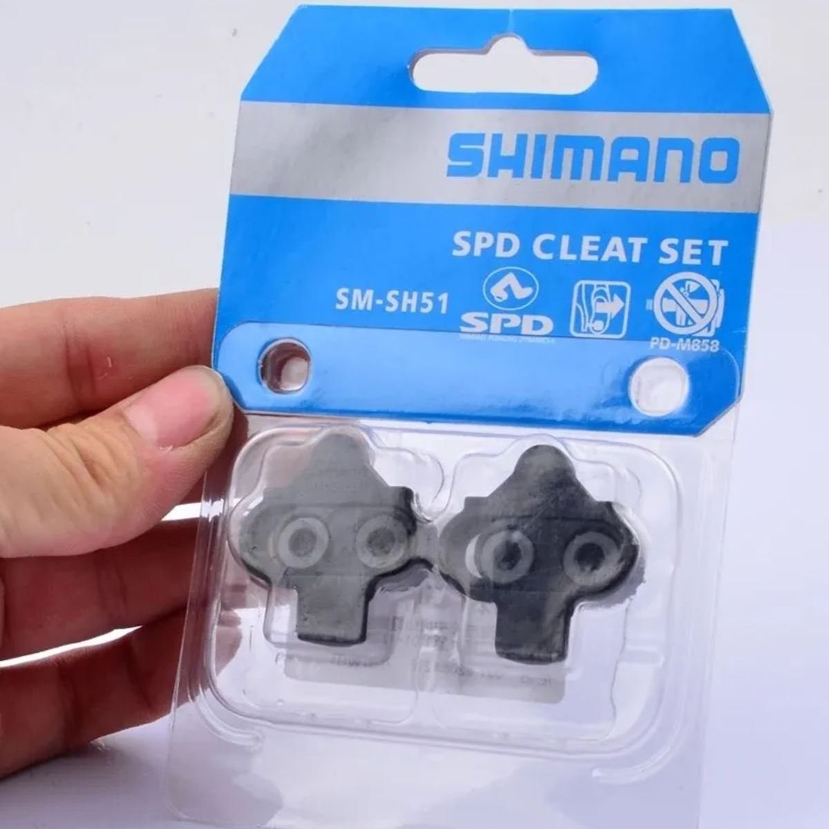 SHIMANO - Calas Shimano Para Zapatos De Mtb Montaña Ciclismo SPD SH-51
