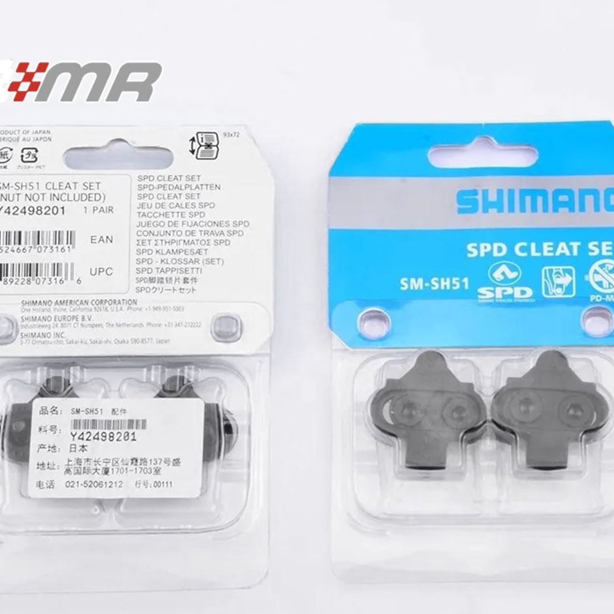 SHIMANO - Calas Shimano Para Zapatos De Mtb Montaña Ciclismo SPD SH-51