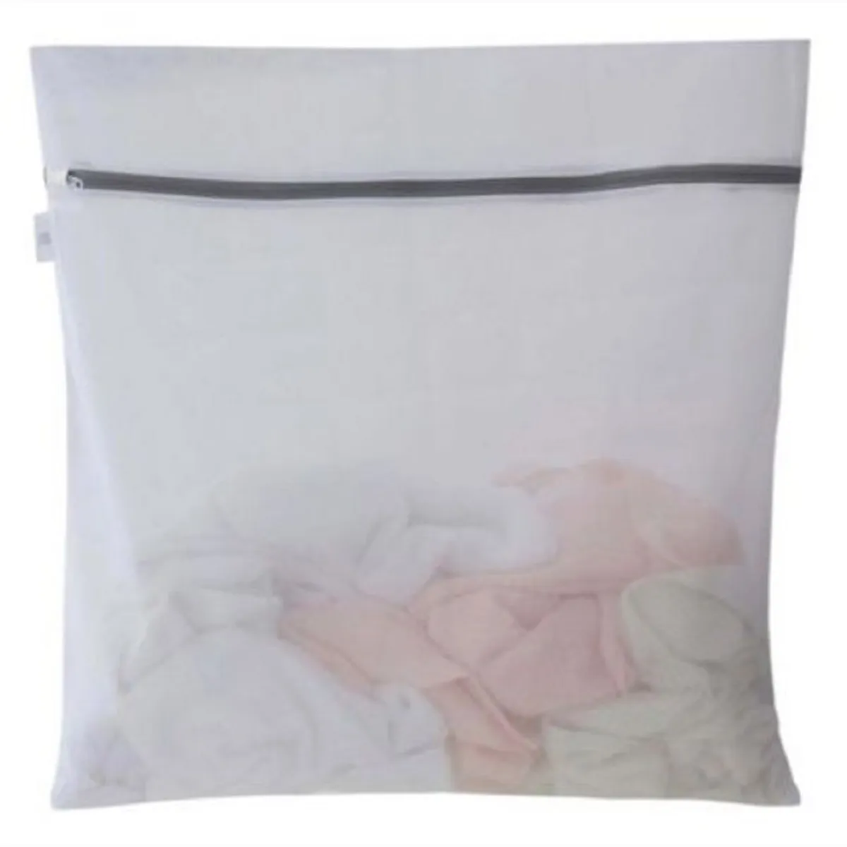 GENERICO - bolsa Cuadrada para lavado de ropa delicada lavadora 50 X 60