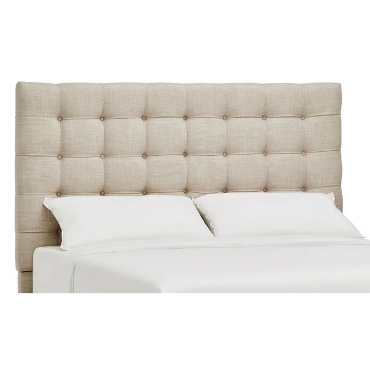 GENERICO - Cabecera Box Weymi 2 Plazas Lineal - Beige