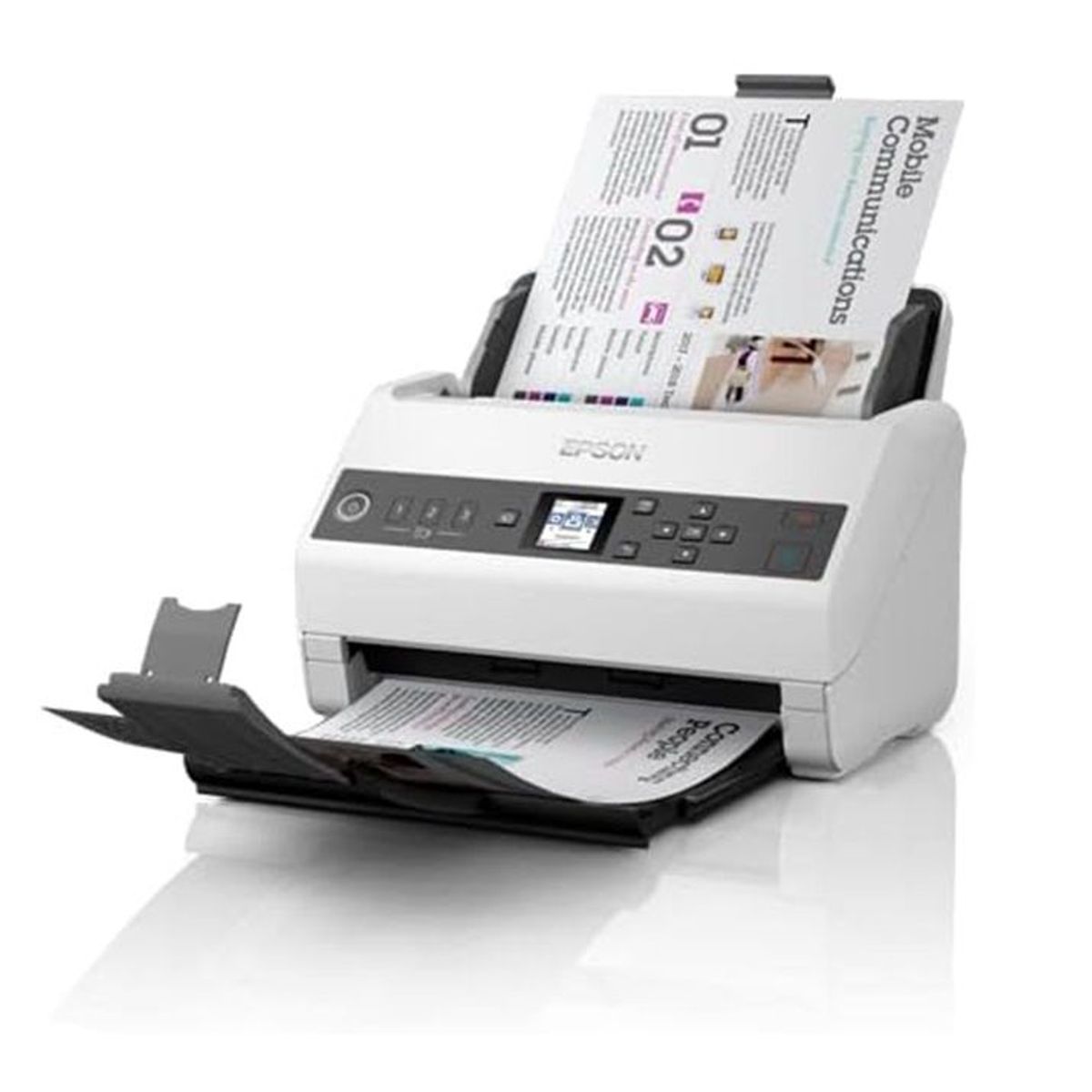 EPSON - Escáner Epson DS-730N Usb 20 Ethernet Duplex A Color