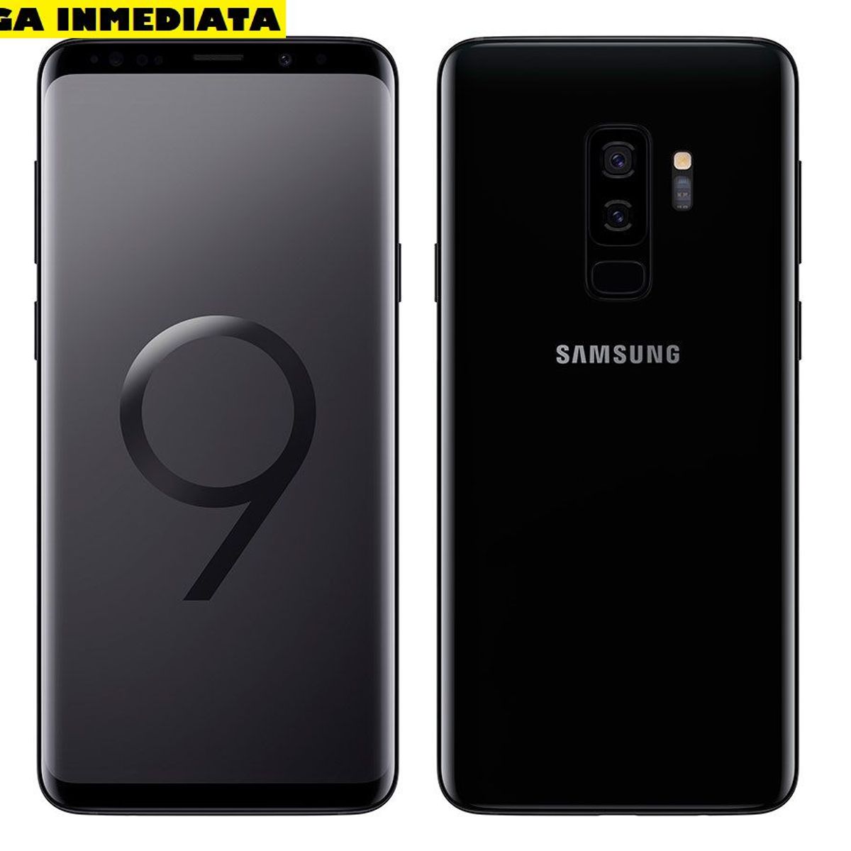 SAMSUNG - Samsung Galaxy S9 Plus 64GB  ENVIO INMEDIATO Grado A Negro Reacondicionado