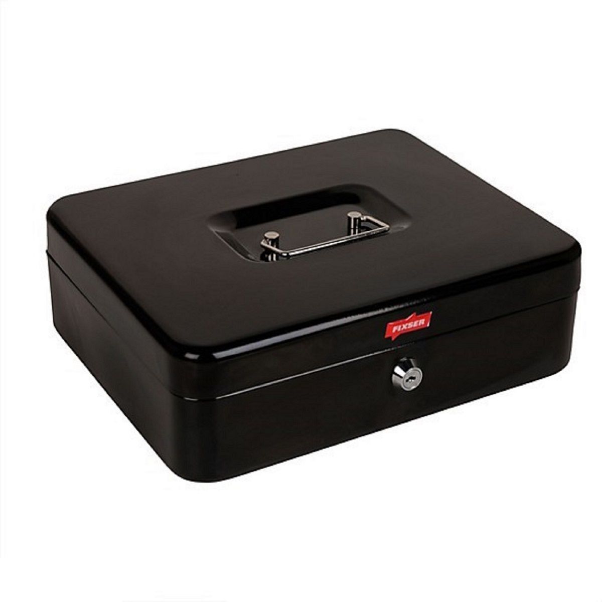 GENERICO - Caja De Valores Para Billetes Monedas Con Llave 30x24x9