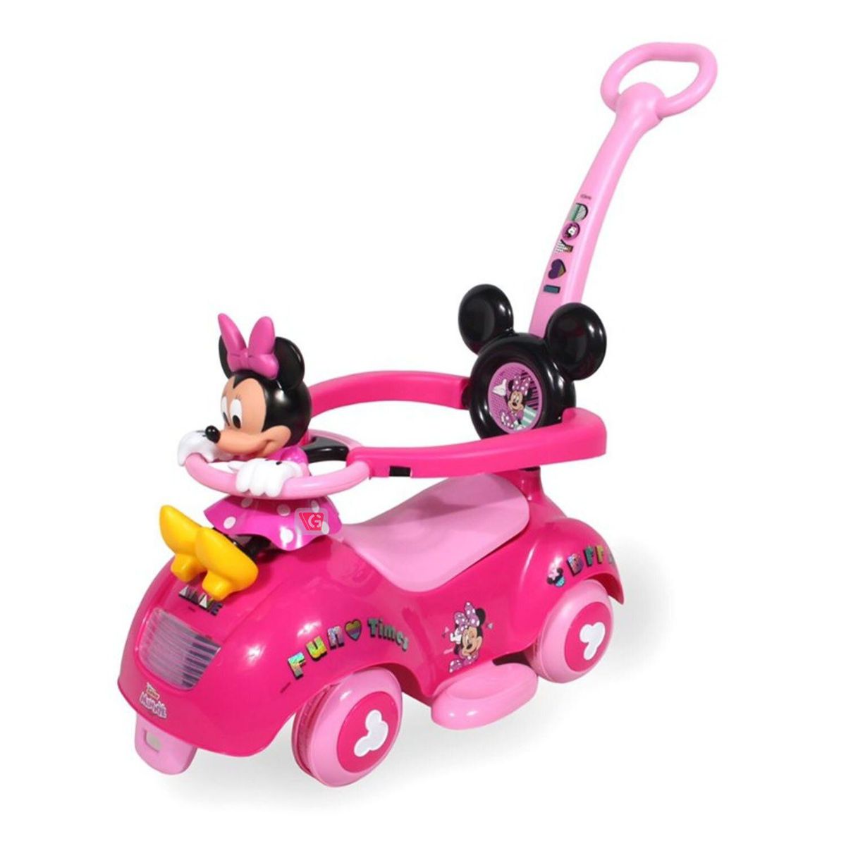 DISNEY BABY - Correpasillo con Empujador Minnie Rosado