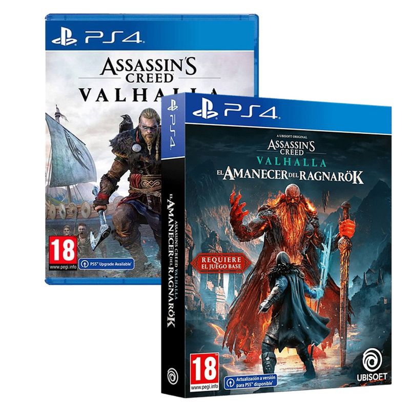 SONY - Assassins Creed Valhalla y Dawn of Ragnarok