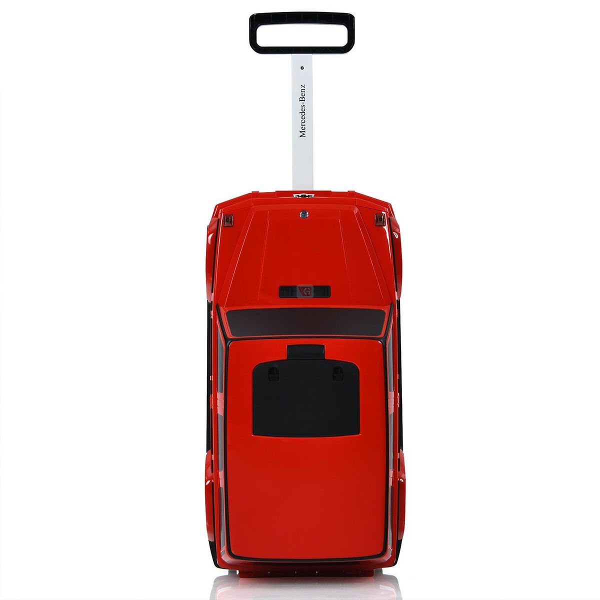 MERCEDES BENZ - Correpasillos 2 en 1 Maleta Rojo