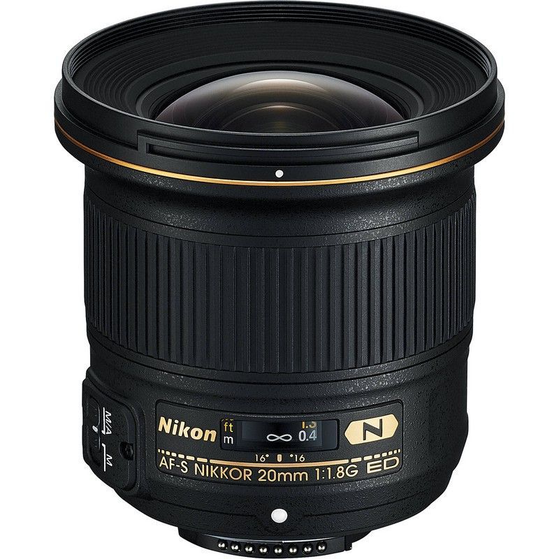 NIKON - Nikon AF-S NIKKOR 20mm f1.8G ED Lens - Black