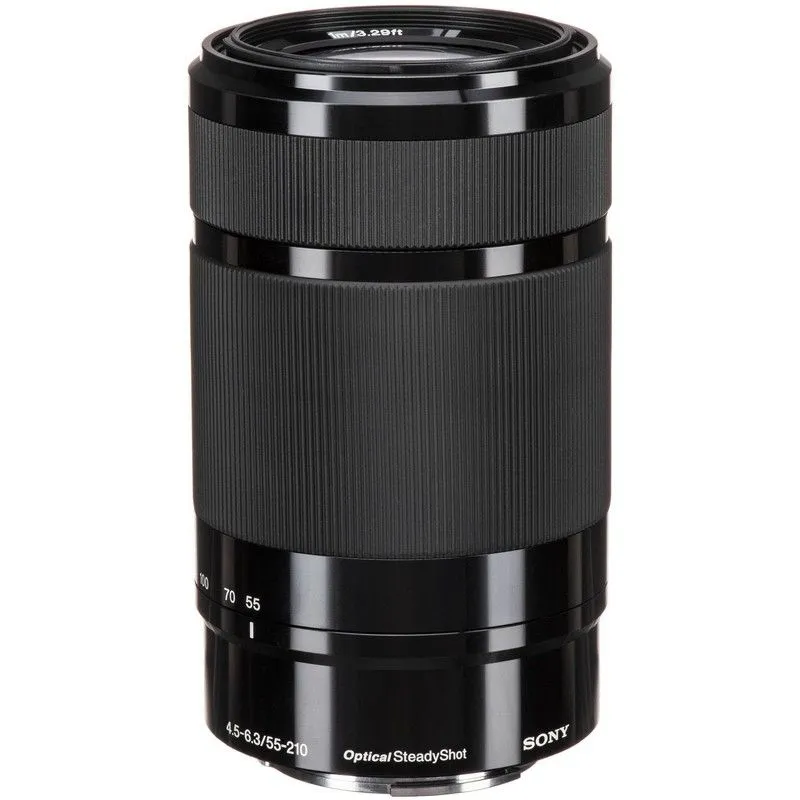 SONY - Sony E 55-210mm f4.5-6.3 OSS Lens - Negro