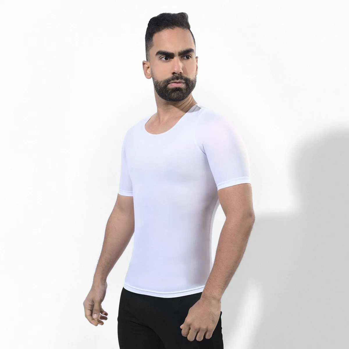 GENERICO - camiseta faja reductor cintura flacidez ginecomastia y abdomen