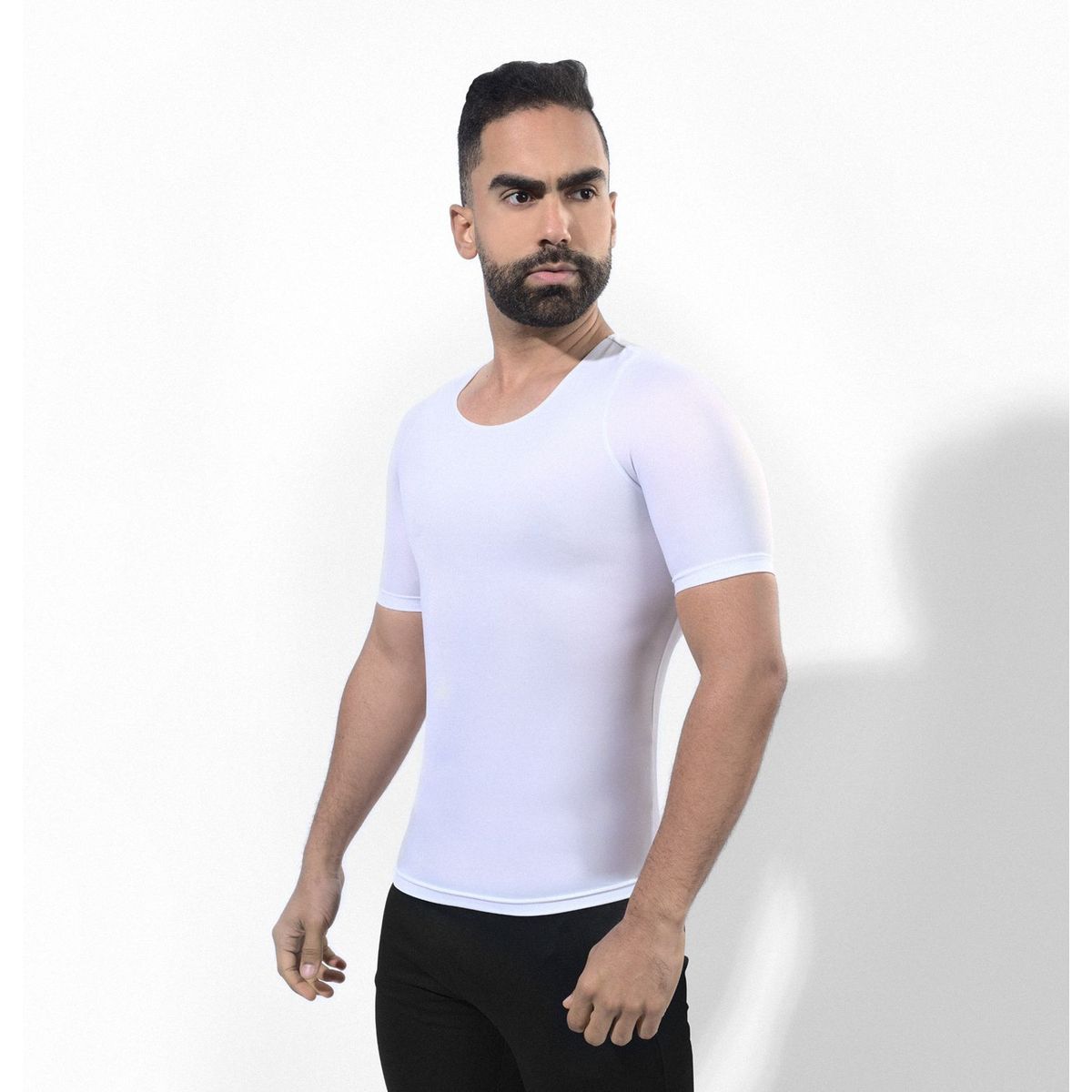 GENERICO - camiseta faja reductor cintura flacidez ginecomastia y abdomen