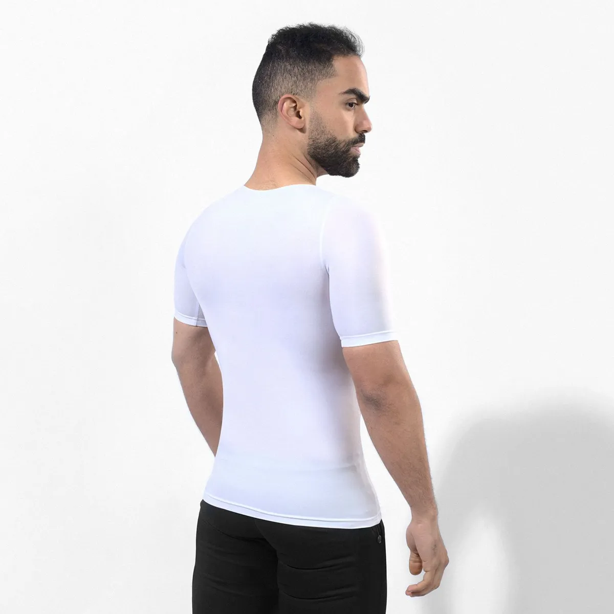 GENERICO - camiseta faja reductor cintura flacidez ginecomastia y abdomen