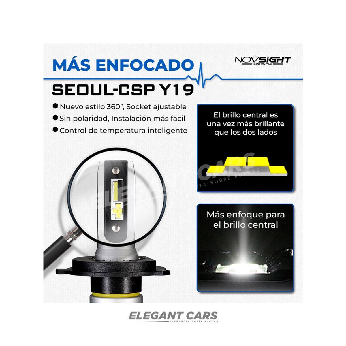 GENERICO - Foco Led Altabaja Novsight Modelo N15 50w 12000lm Alta Gama