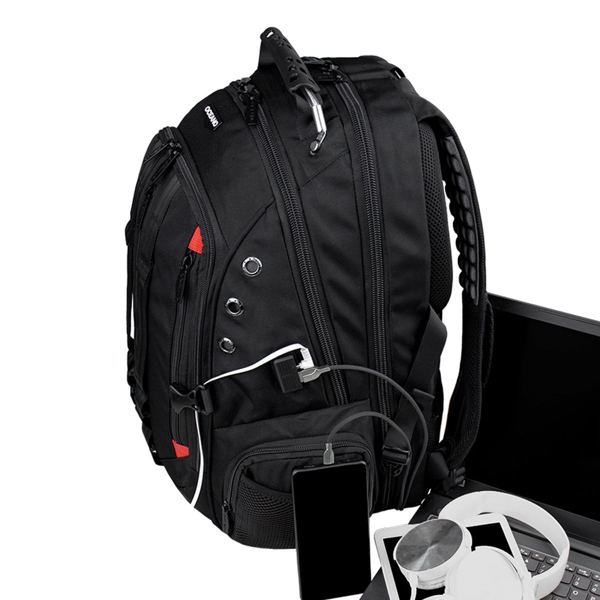 OCEANO - Mochila Oceano Traker Negro