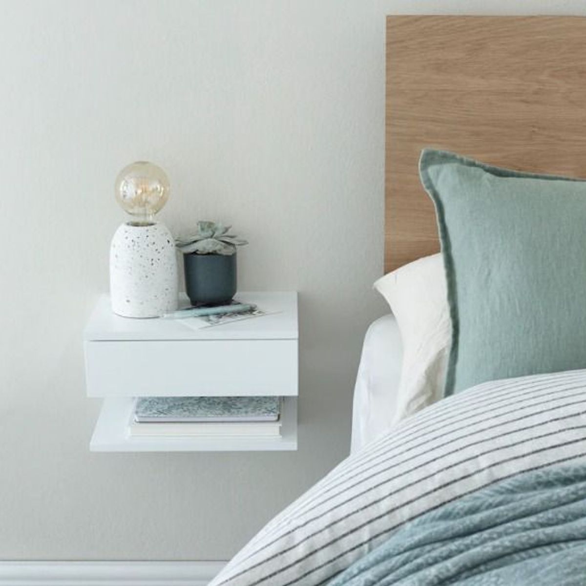 GENERICO - Velador Flotante Pablhoa - Blanco