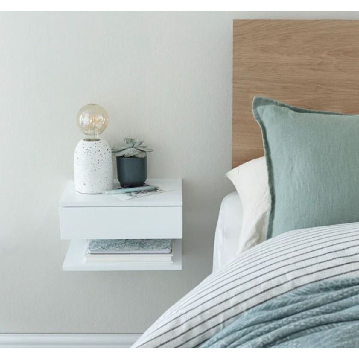 GENERICO - Velador Flotante Pablhoa - Blanco