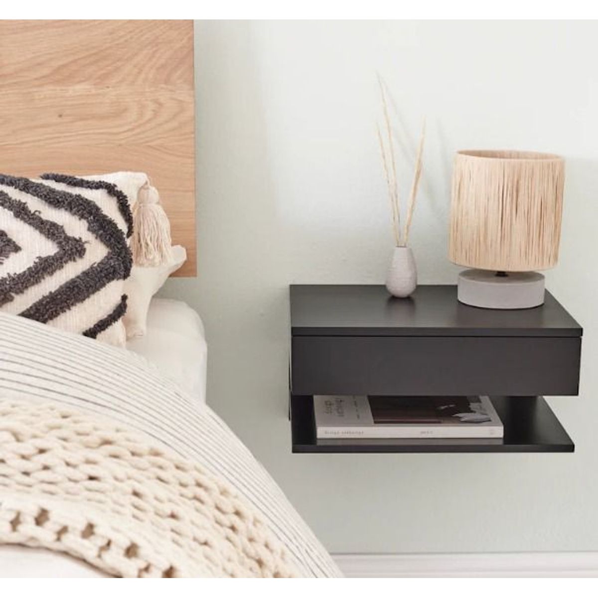 GENERICO - Velador Flotante Weymi - Negro