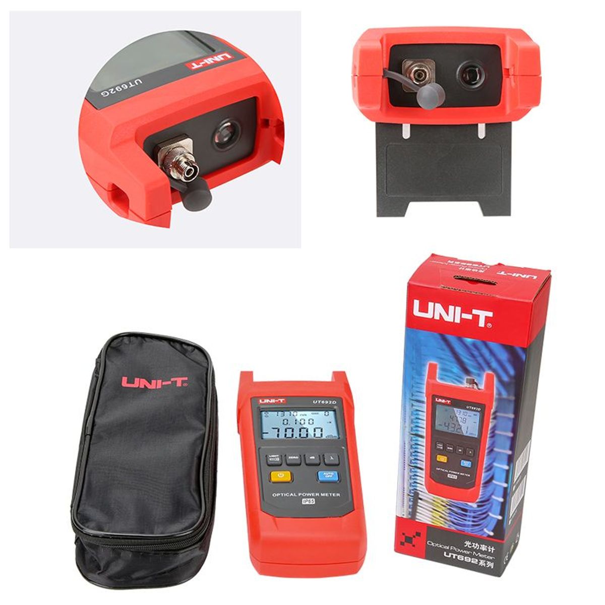UNI T - Power Meter Medidor De Potencia Óptica UNI-T UT692G Con IP65