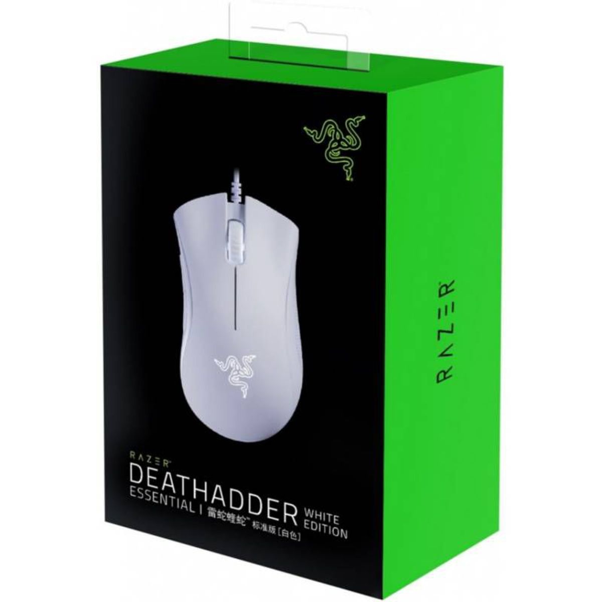 RAZER - MOUSE RAZER DEATHADDER ESSENTIAL BLANCO RZ01-03850200-R3M1