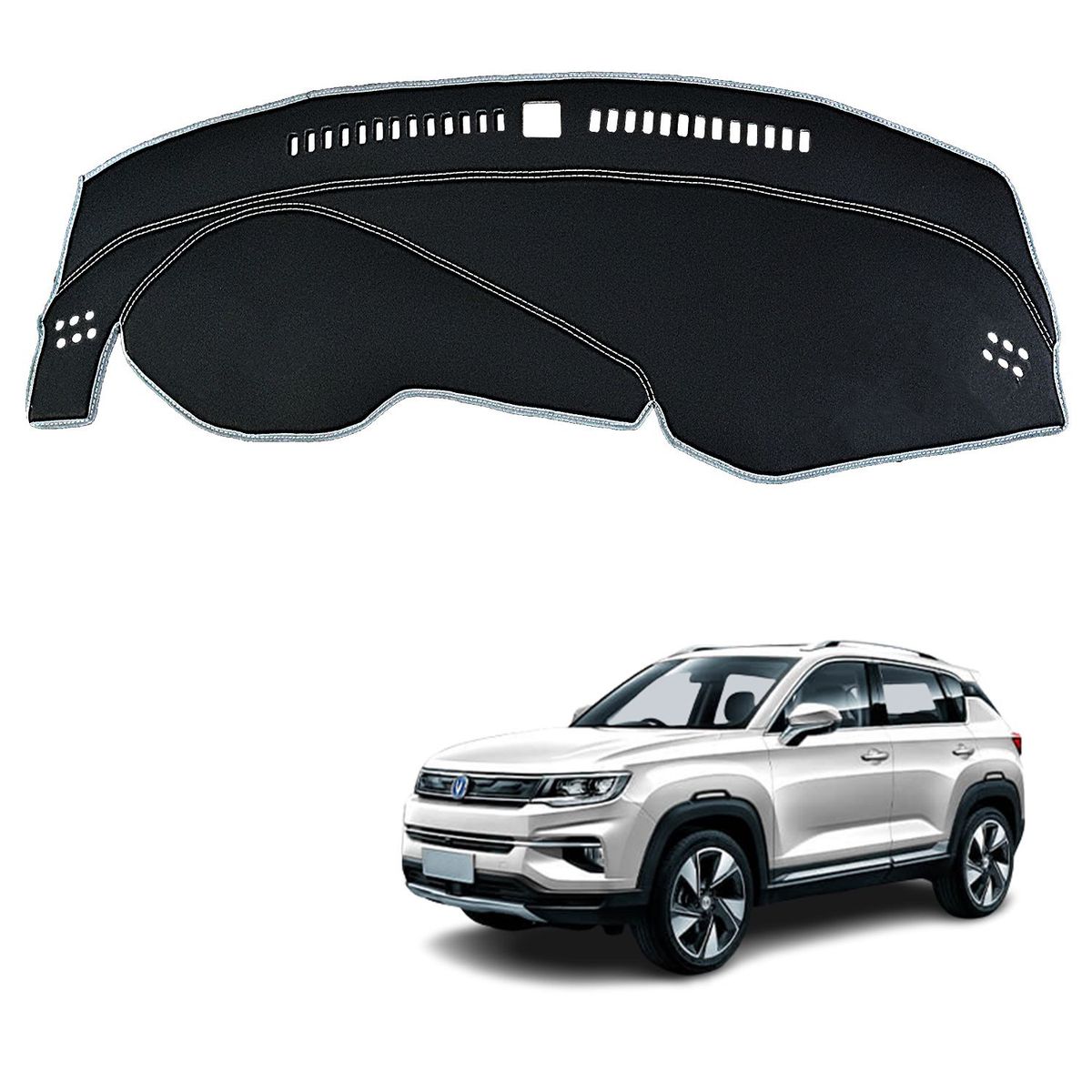 TECGO - PROTECTOR CUBRE TAPETE TABLERO TIPO CHANGAN CS35 PLUS 2022