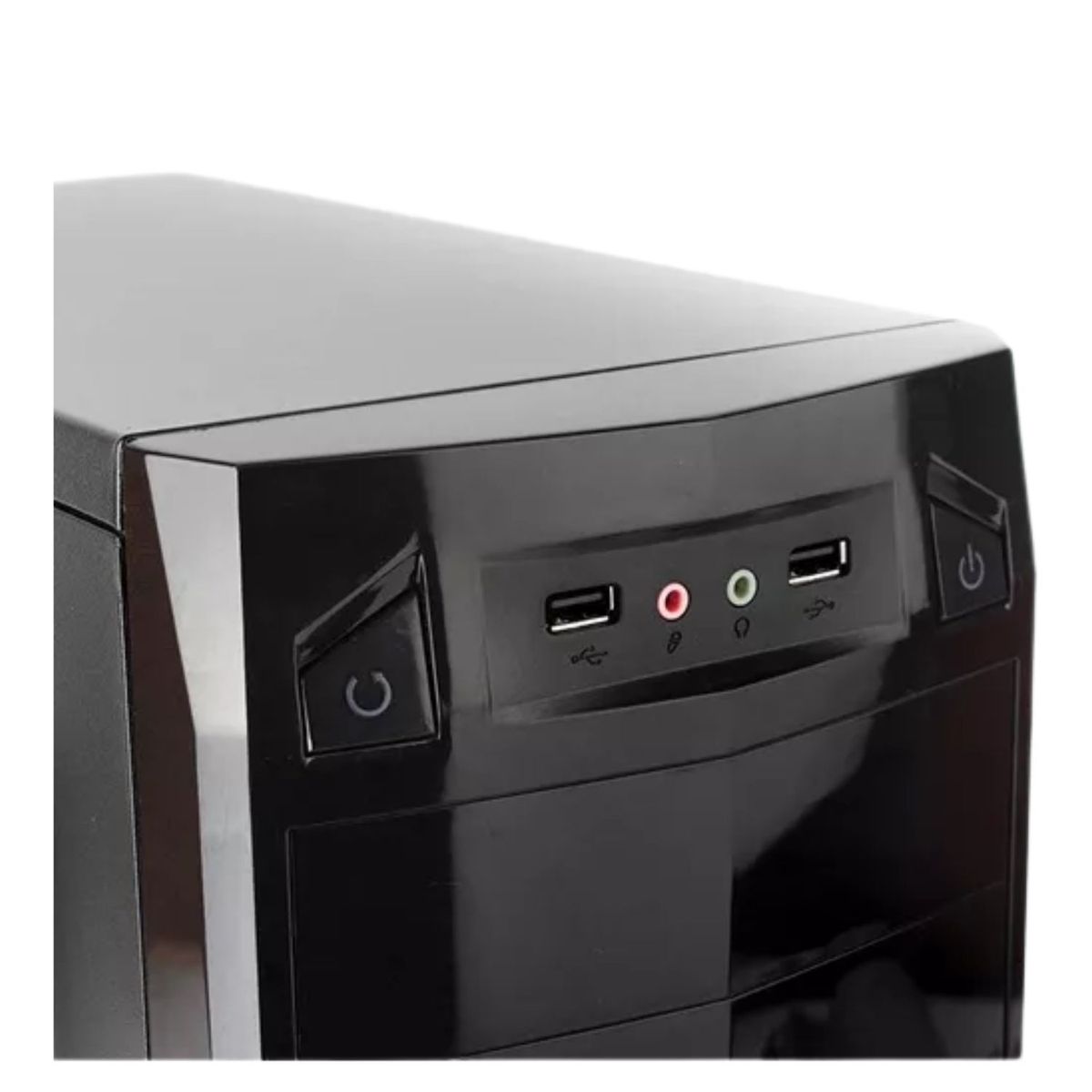 DATAONE - Dataone Apolo 321BR Case Atx Fuente 600W Color Negro Puerto Usb
