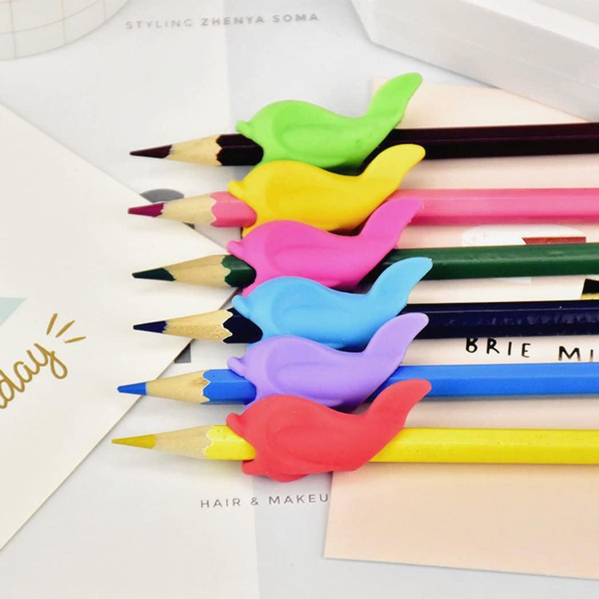 GENERICO - corrector de escritura 10pcs postura de lápiz