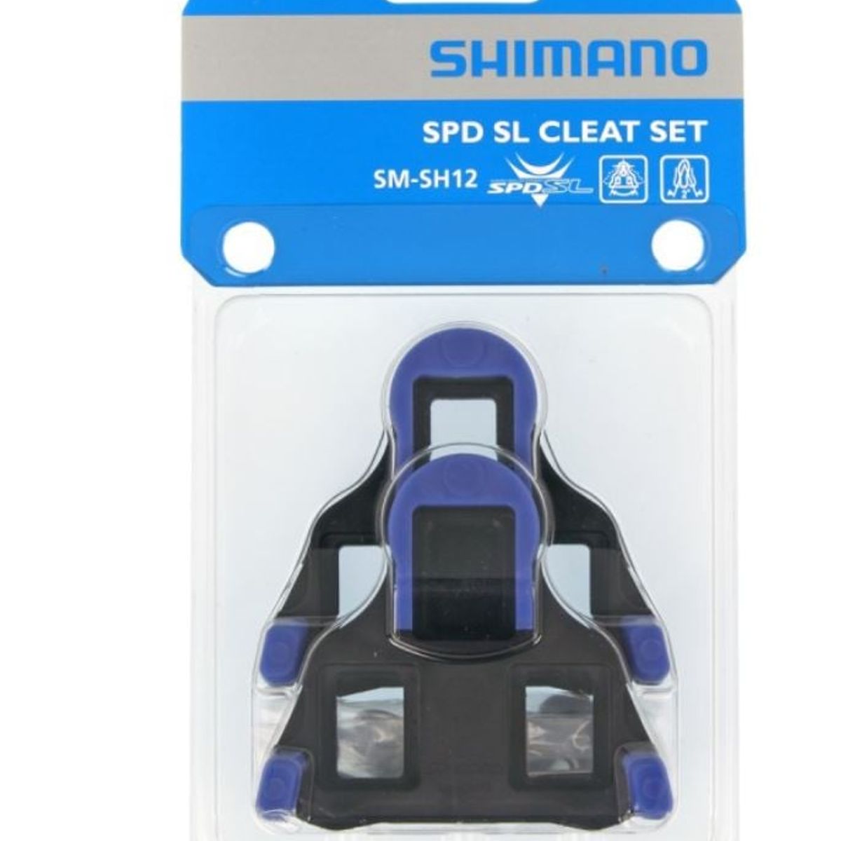 SHIMANO - Calas Shimano Para Zapatos De Ruta Ciclismo SPD SL - AZUL