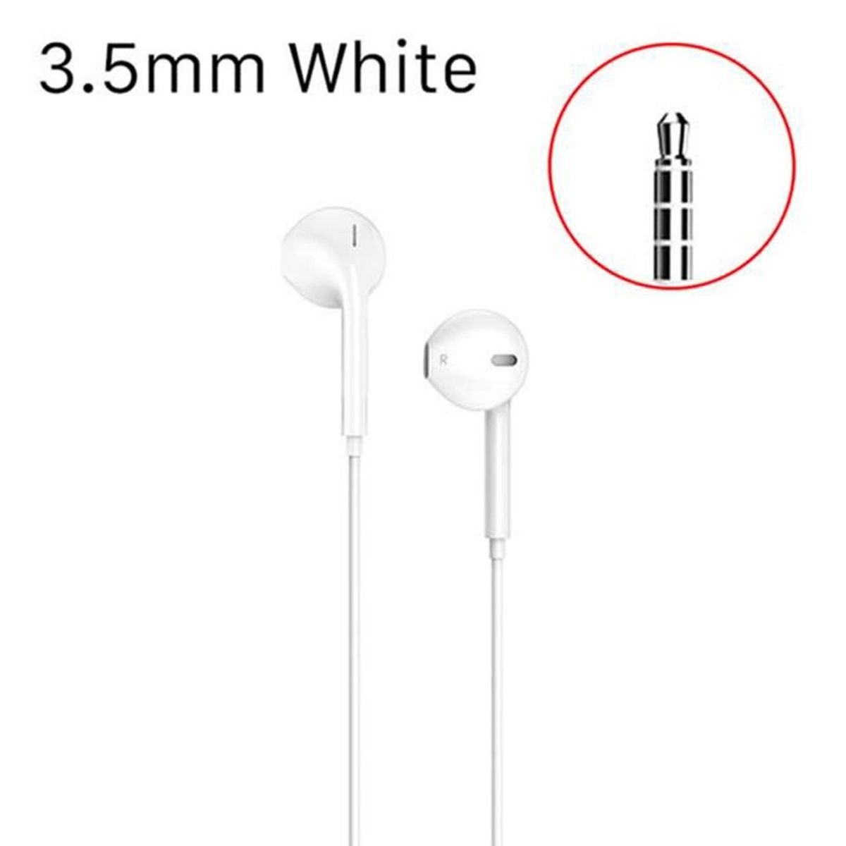 HOCO - Audífono con Micrófono Hoco M55 Alámbrico 1,2m Blanco De Calidad