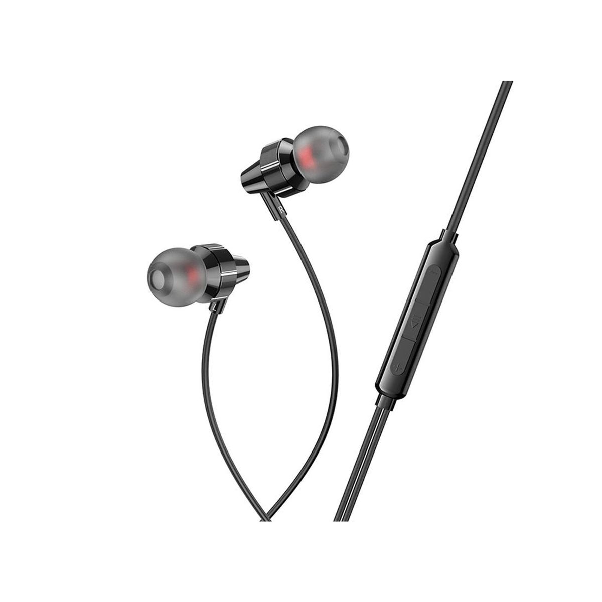 HOCO - Audífono Earphone Tipo C Hoco M90 Alámbrico 1,2m Negro De Calidad