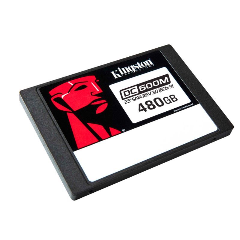 KINGSTON - Disco SSD Kingston DC600M 3840GB, SATA Rev. 3.0 (6Gb/seg), 2.5"