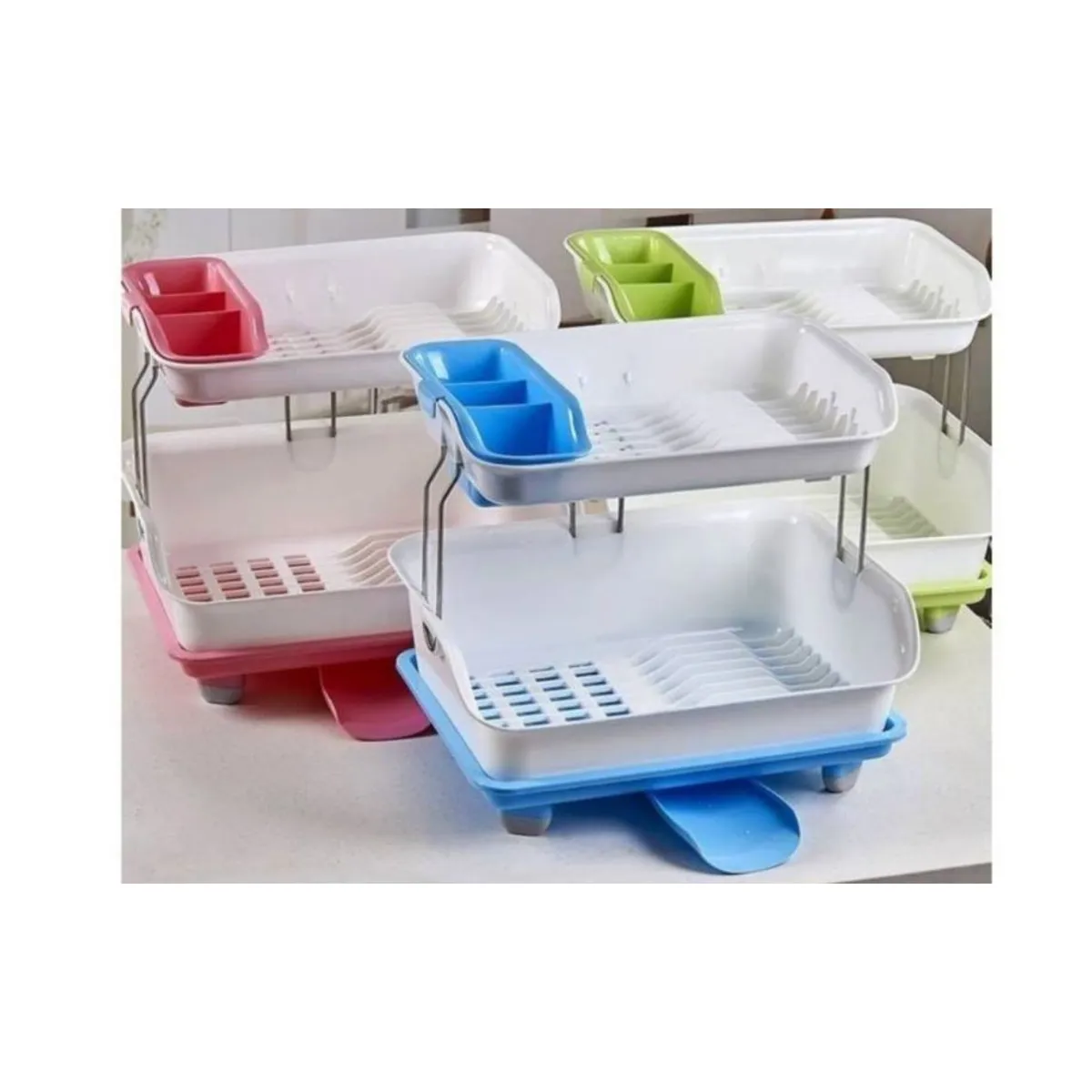 GENERICO - Escurridor de Platos 2 Niveles