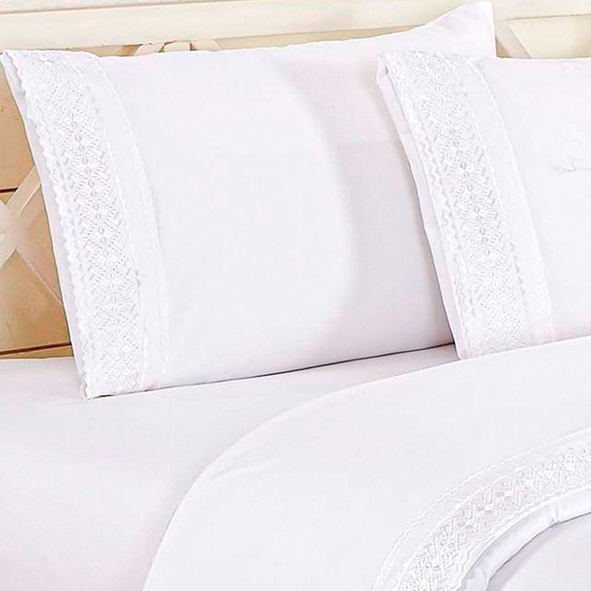 CASATEX - Juego de Sábanas Bordadas 180 Hilos  100% Algodón KING