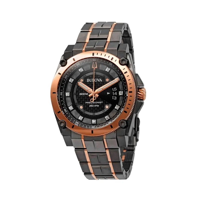 BULOVA - BULOVA PRECISIONIST 98D149 DIAMOND BLACK
