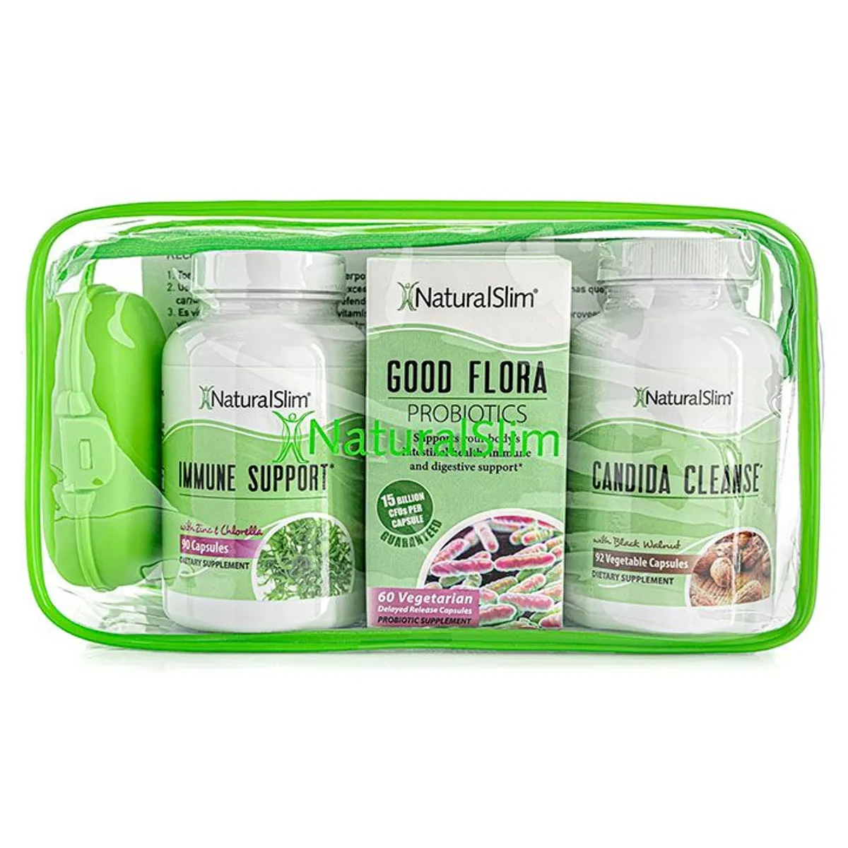 NATURALSLIM - Candiseptic Kit Limpieza de Hongo Candida Albicans - Natural Slim