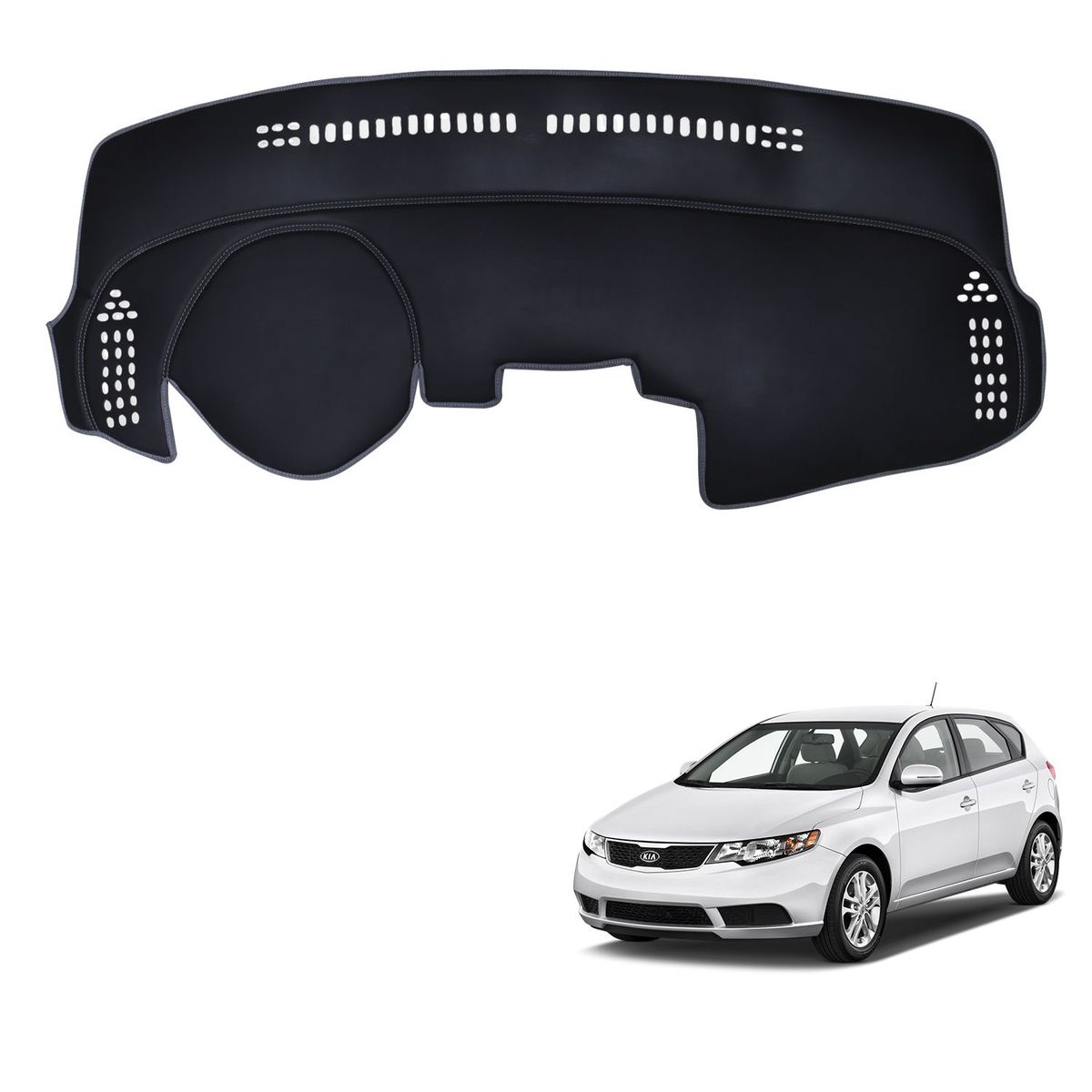 TECGO - PROTECTOR CUBRE TAPETE TABLERO TIPO KIA CERATO SEDAN 2010