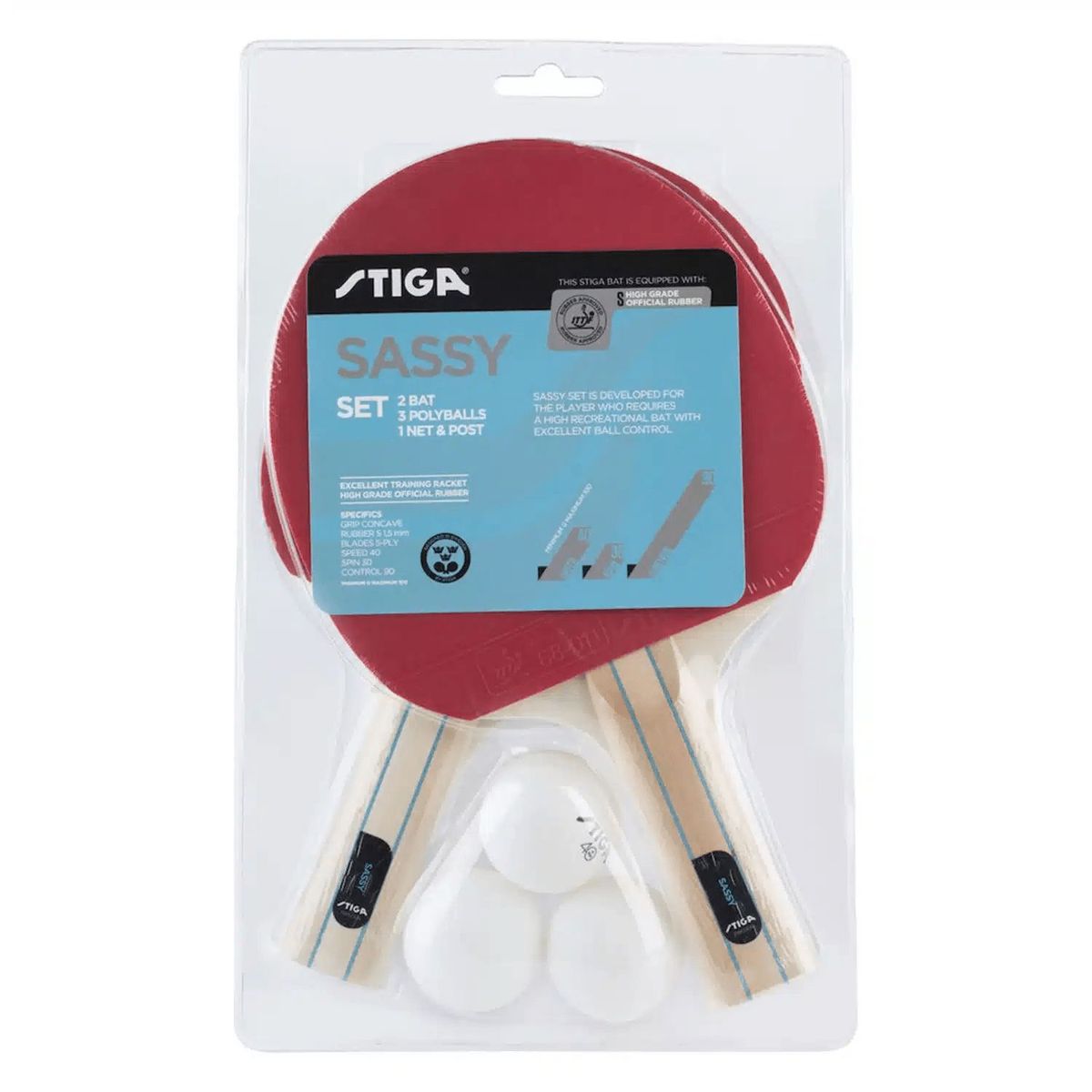 STIGA - SET DE PING PONG STIGA SASSY