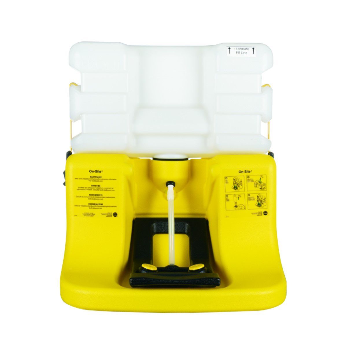 BRADLEY - Lavaojos alimentado por gravedad portátil in situ modelo S19-921 marca Bradley