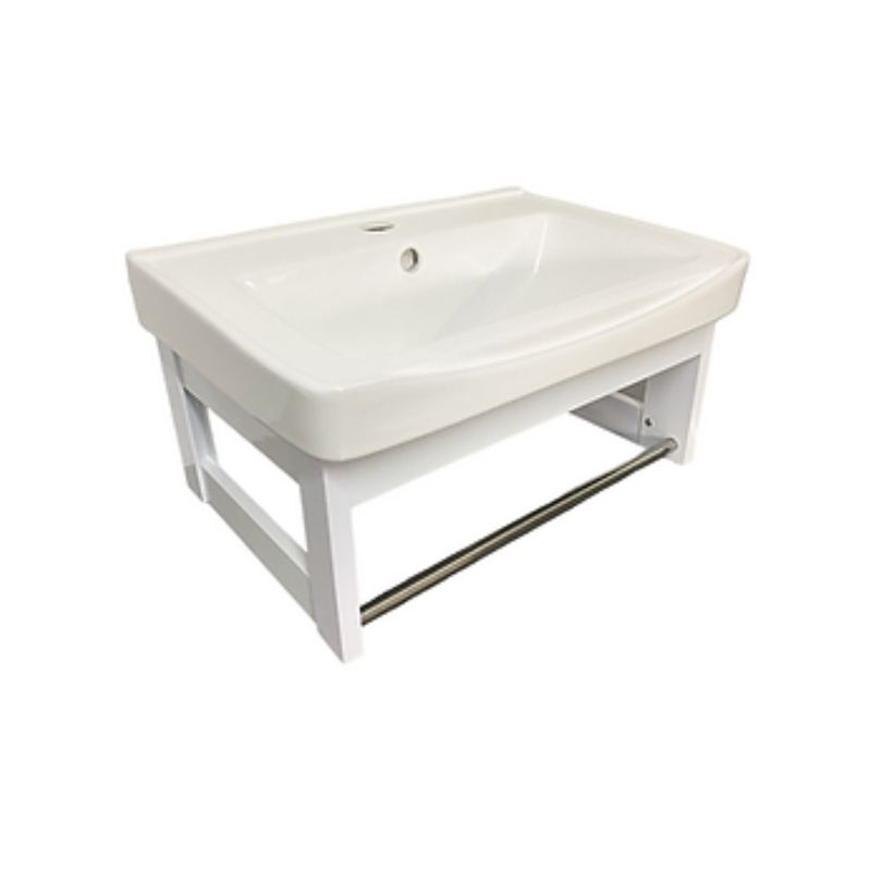 GENERICO - Lavatorio de Loza Vitrificada para baño