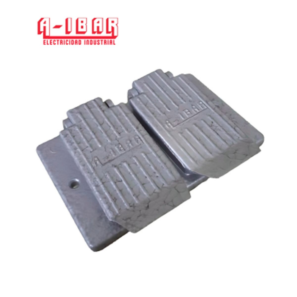 A IBAR - TOMACORRIENTE INDUSTRIAL DOBLE PARA EMPOTRAR 15A  A-IBAR