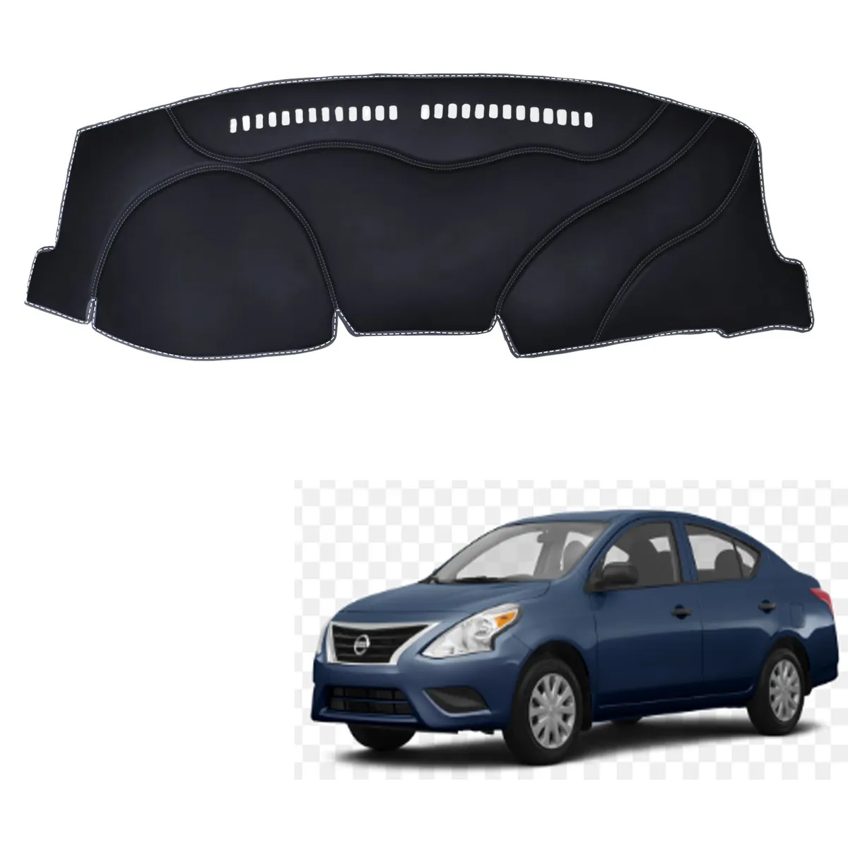TECGO - PROTECTOR CUBRE TAPETE TABLERO TIPO NISSAN VERSA 2015