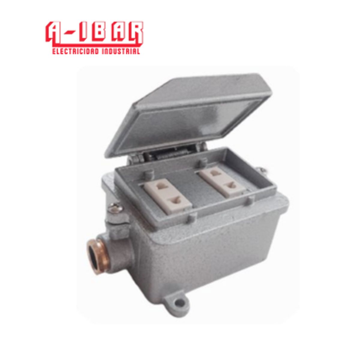 A IBAR - TOMACORRIENTE INDUSTRIAL DOBLE 15A  A-IBAR