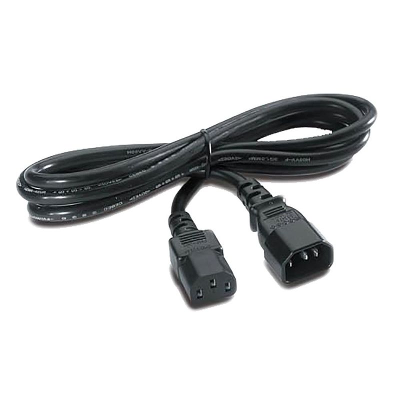 AMERICAN NET - CABLE DE PODER UPS C13 Hembra a C14 Macho - 1.8 Mts CALIBRE 3X16 AWG