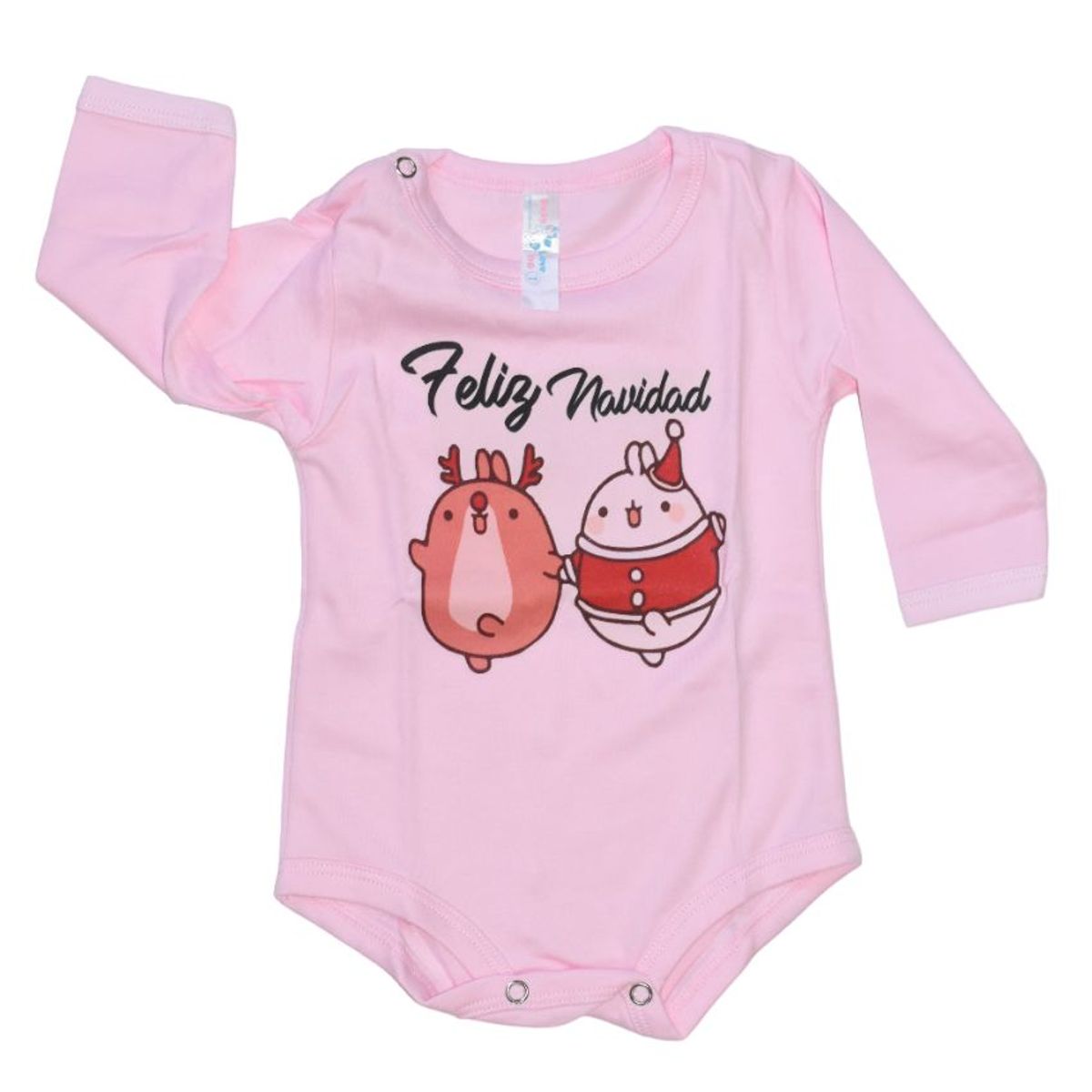 GENERICO - BODY PARA BEBE MODELOS CONEJOS NAVIDAD