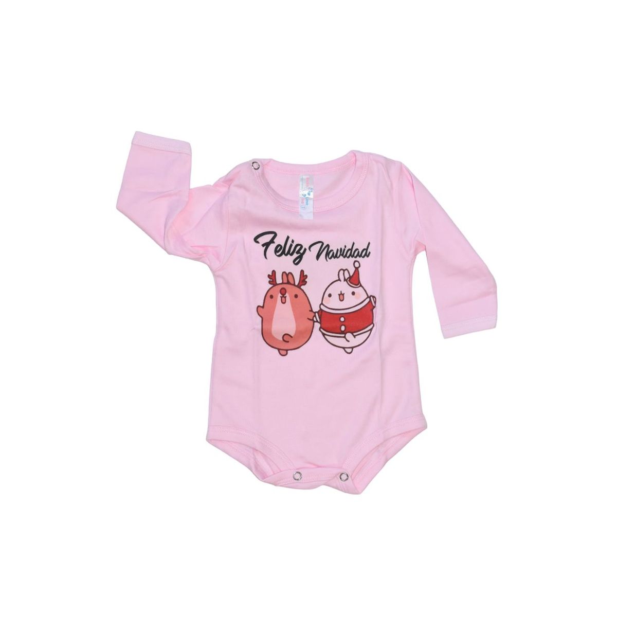 GENERICO - BODY PARA BEBE MODELOS CONEJOS NAVIDAD