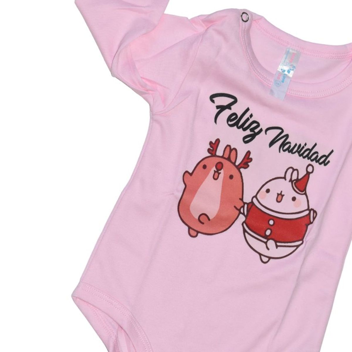 GENERICO - BODY PARA BEBE MODELOS CONEJOS NAVIDAD